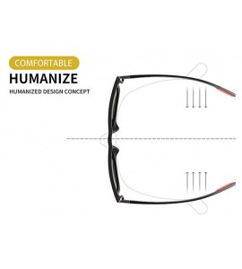 Rimless Square Shade Glasses-Polarized Sunglasses For Men Women-UNBREAKABLE Frame - C - CA1905XYTZC $58.93