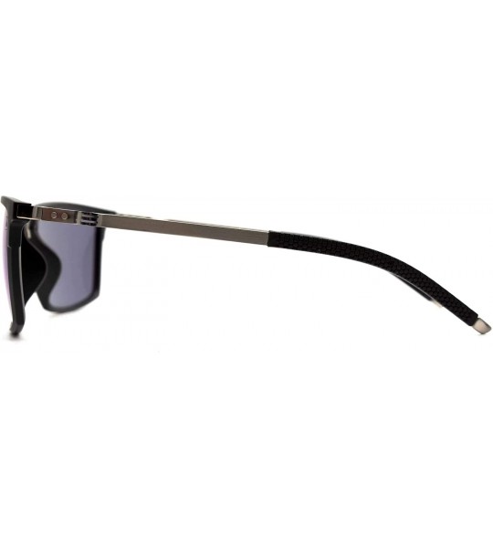 Square p583 Square Style Polarized- for Mens 100% UV PROTECTION - Black-blackdegrade - C2192THDGCA $43.52