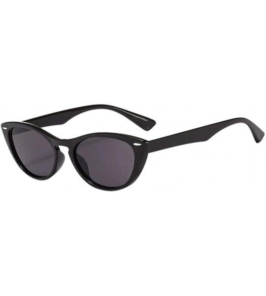 Wrap Unique Sunglasses Trend Sunglasses Women Fashion Sunglasses Cat Eye Sunglasses - A - CF18TRWC2RT $17.52