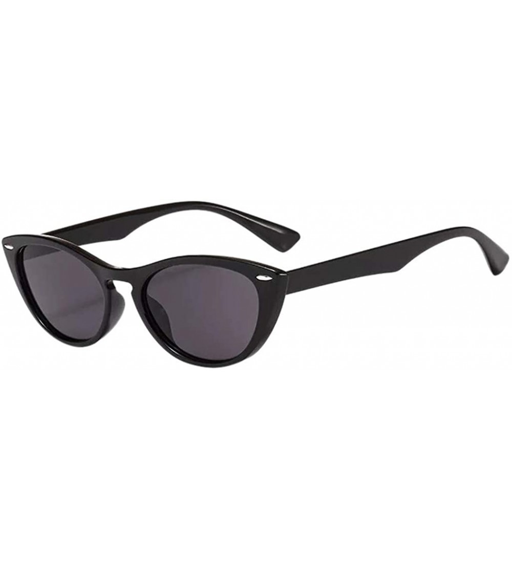 Wrap Unique Sunglasses Trend Sunglasses Women Fashion Sunglasses Cat Eye Sunglasses - A - CF18TRWC2RT $17.52