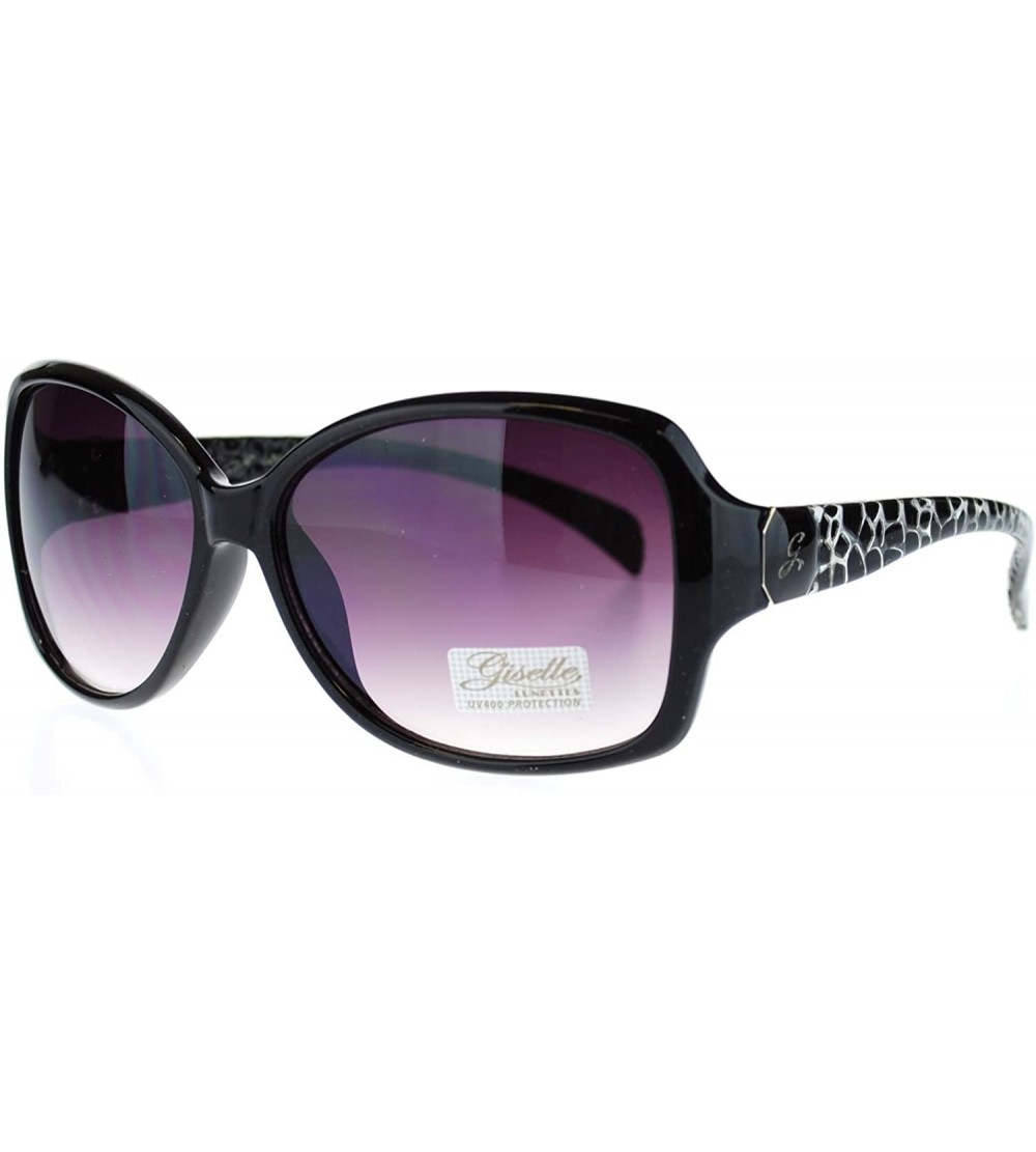 Butterfly Mosaic Print Designer Fashion Butterfly Sunglasses For Women - Silver - CJ11OO28S3X $18.78