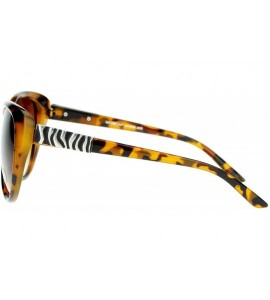 Butterfly Retro Womens Diva Oversized Cat Eye Style Butterfly Sunglasses - Tortoise - CE122KQ8JIN $20.18