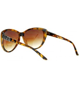 Butterfly Retro Womens Diva Oversized Cat Eye Style Butterfly Sunglasses - Tortoise - CE122KQ8JIN $20.18