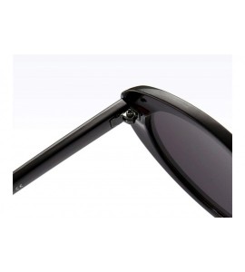 Oval Sunglasses belittled Oval Low Sunglasses - Eye Glasses Casual Fashion Sunglasses (Color D) - D - CS199MEYADM $74.07