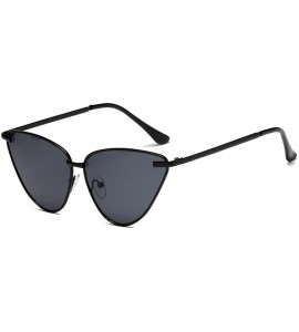 Cat Eye Women's Sunglasses-Vintage Sunglasses Cat Eye Shades Frame UV Sun Glasses - A - C818E495W09 $18.83