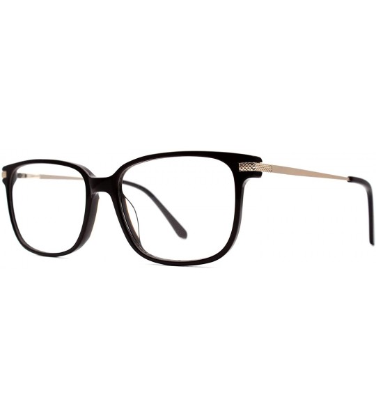 Square Eyeglasses 1724 Fashion Square - for Womens-Mens 100% UV PROTECTION - Leopard - CC192THKX8O $52.65