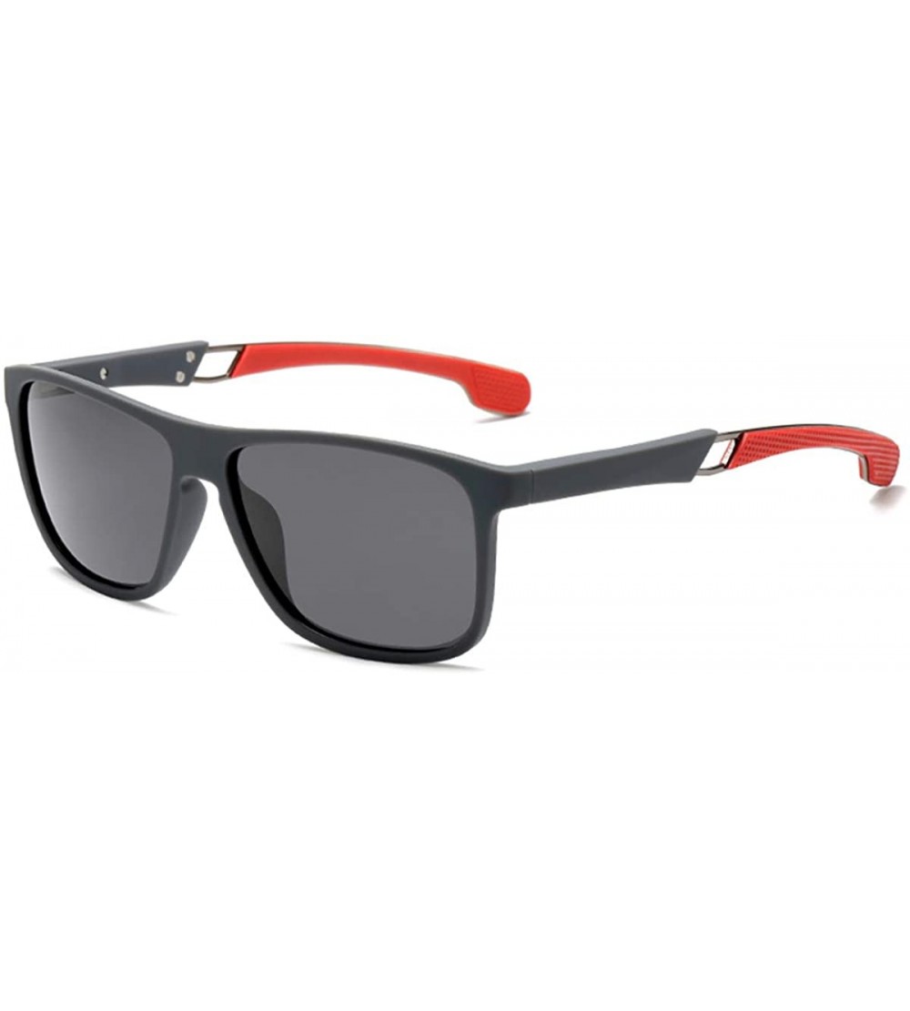 Rimless Unisex Polarized Sunglasses Vintage Nylon Frame Sun Glasses For Men Women CHQJ019 - Grey - C218YCACZZS $33.27