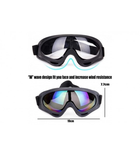 Goggle Snowboard Protection Windproof Motorcycle - Gray - C918KQ5H0IW $18.66