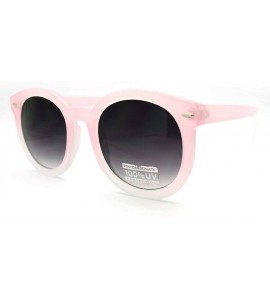 Round Round Circle Sunglasses Womens Celebrity Fashion Popular Eyewear - Pink - CT11DSSKUT9 $20.00