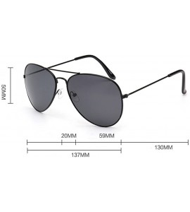 Oversized Women's Men Sunglasses-Vintage Oversize Frame Sunglasses Stylish Eyewear - J - CE18EMS5GO2 $17.27