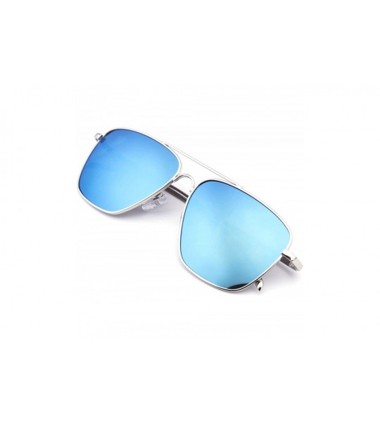 Aviator Mutil-typle Fashion Sunglasses for Women Men Made with Premium Quality- Polarized Mirror Lens - CR19424RXN8 $19.99