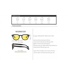 Round Night Vision Glasses Driving Sunglasses - C919638RRCK $22.83