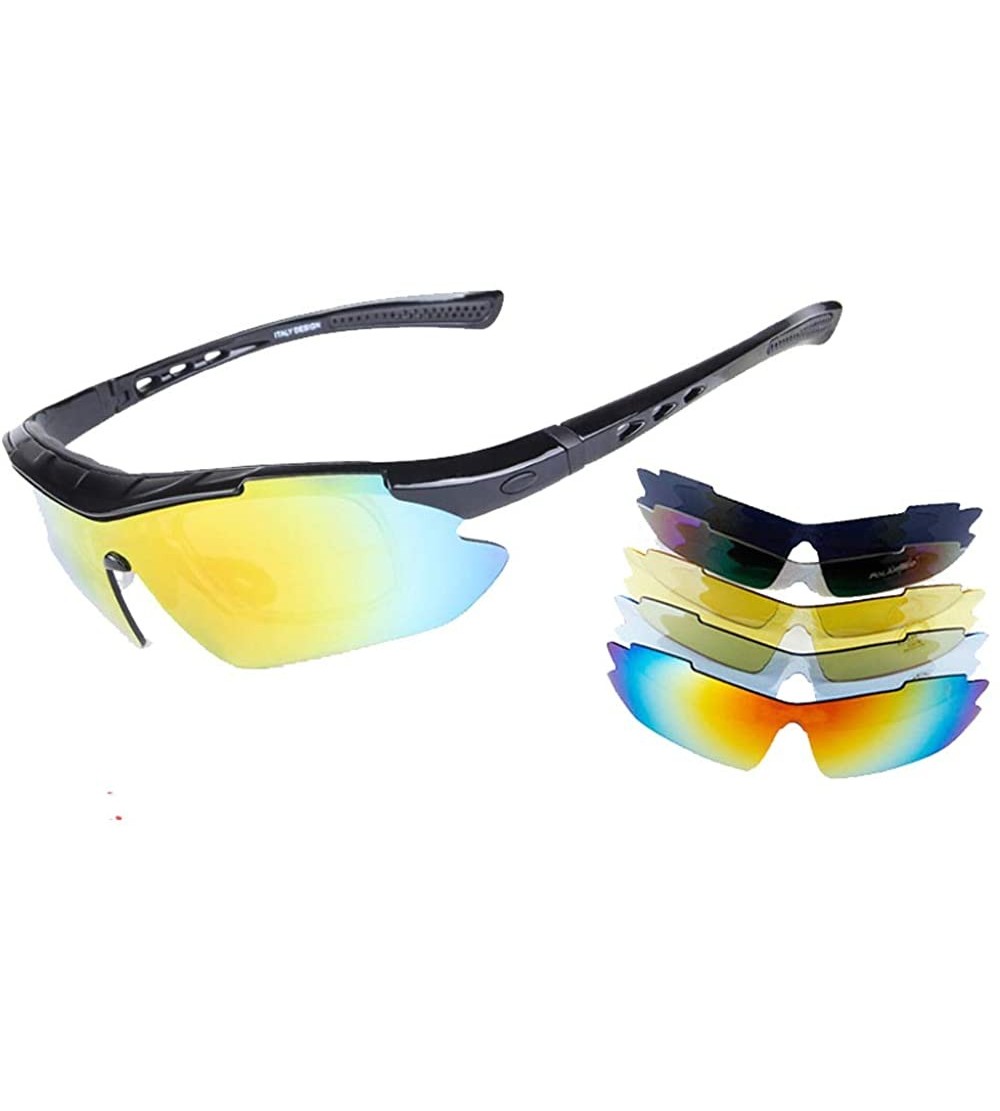 Rectangular Sunglasses Interchangeable Outdoors Protection Climbing - CU18EDX882C $34.85