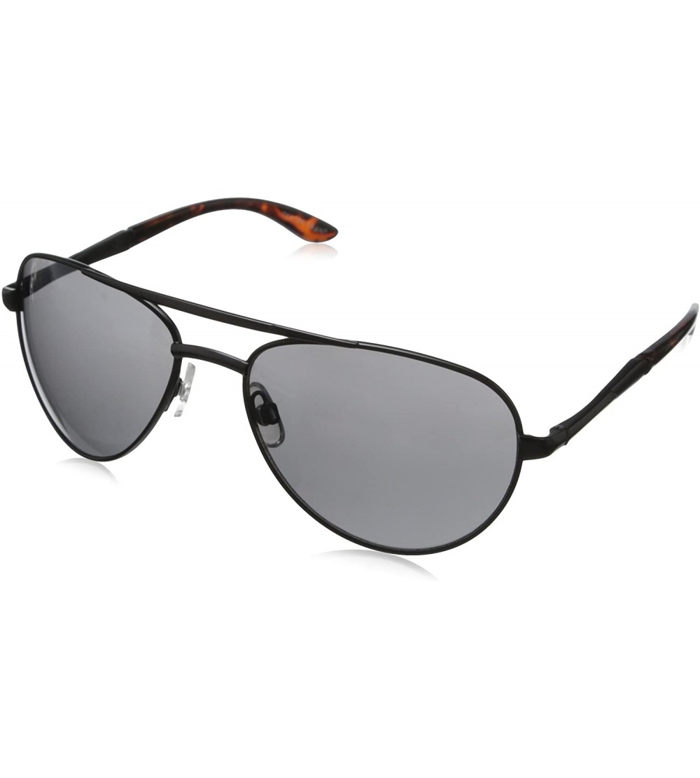 Sport Men's Wrap Sunglasses - Black/Smoke - CB11N4810NX $38.12