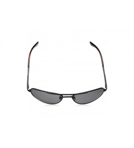 Sport Men's Wrap Sunglasses - Black/Smoke - CB11N4810NX $38.12