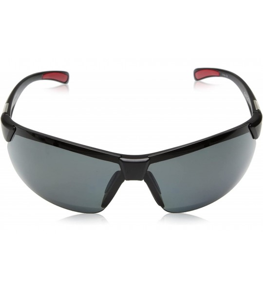 Sport Switchback Polarized Sunglass with Polycarbonate Lens - Matte Black Frame/Gray - CE11S86683X $72.03