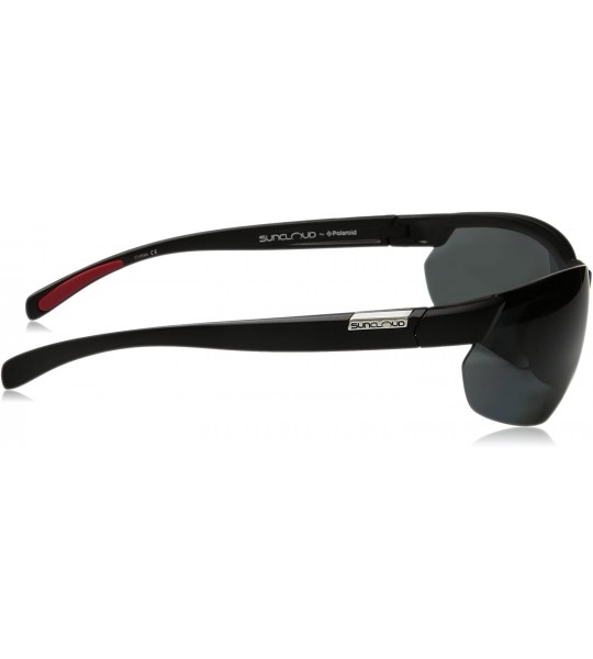 Sport Switchback Polarized Sunglass with Polycarbonate Lens - Matte Black Frame/Gray - CE11S86683X $72.03