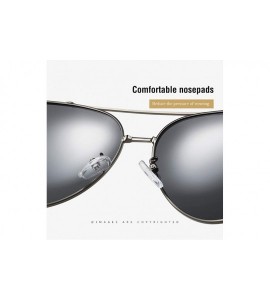 Aviator Unisex Aviator Sunglasses for Men/Women Polarized Glasses Aluminum Frame 201977 - C1 - CY198KNQMRU $19.67