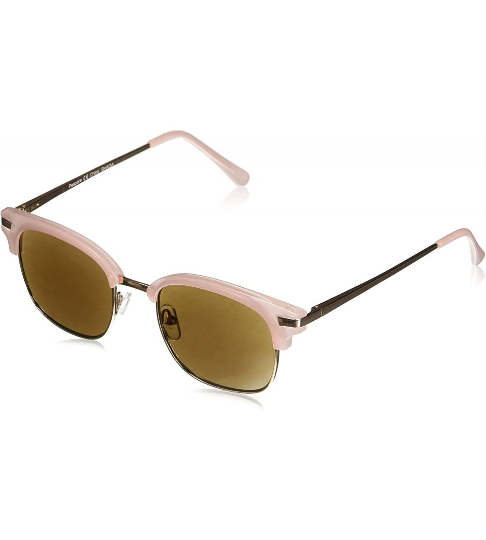 Square Women's Water Color Square Reading Sunglasses - Pink/Gold - 50 mm + 2 - CJ189SWS0I9 $45.26