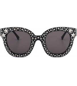 Cat Eye Rhinestone Sunglasses Designer Eyeglasses Glasses - CR198URDGT2 $18.16