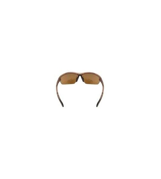 Sport Sports Half-Rim Bifocal Sunglasses Anti-UV Sunglasses for Readers - Matte Brown - CM180D2ITGU $40.29