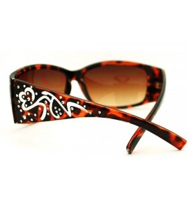 Wrap Classic Women's Wrap Around Fashion Sunglasses - Tortoise - CE11E8O18MF $18.63