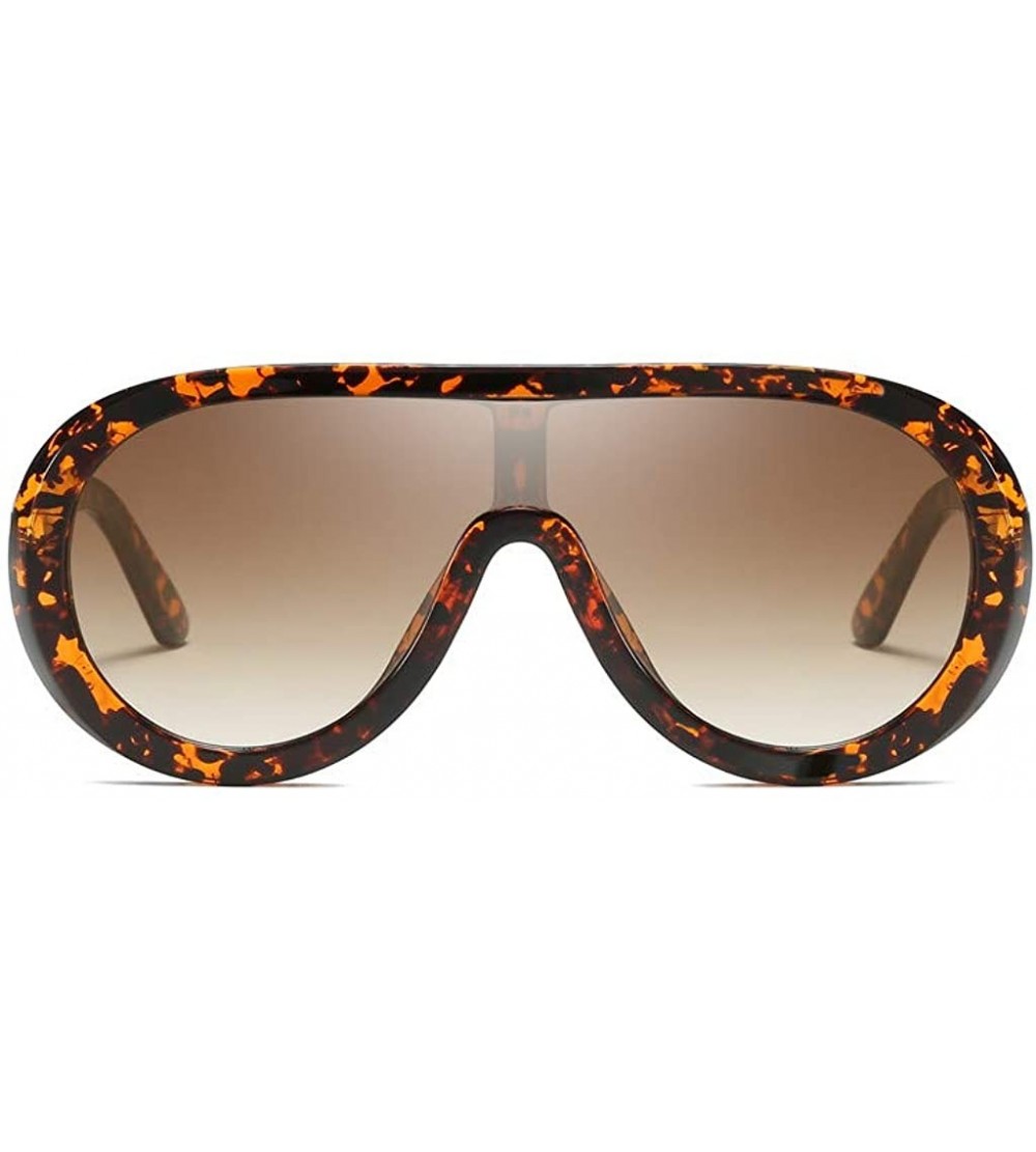 Oversized Sunglasses Polarized Oversized Personality - C - CR18TX3IQDK $19.46
