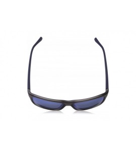 Rectangular Men's Pld2057/S Rectangular Sunglasses - Matte Blue - CZ185AK25S9 $84.22