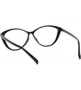 Cat Eye Asymptotic Multifocal Progressive Multifocus Eyewear 865 - Black - CG18539D0YR $28.41