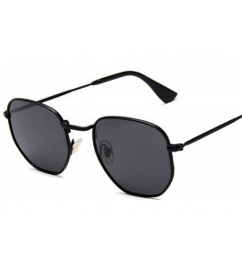 Rimless New Retro Classic Small Polygon Polarized Sunglasses Men Sun Glasses Women Vintage Metal Frame Eyewear UV400 - 1 - CZ...