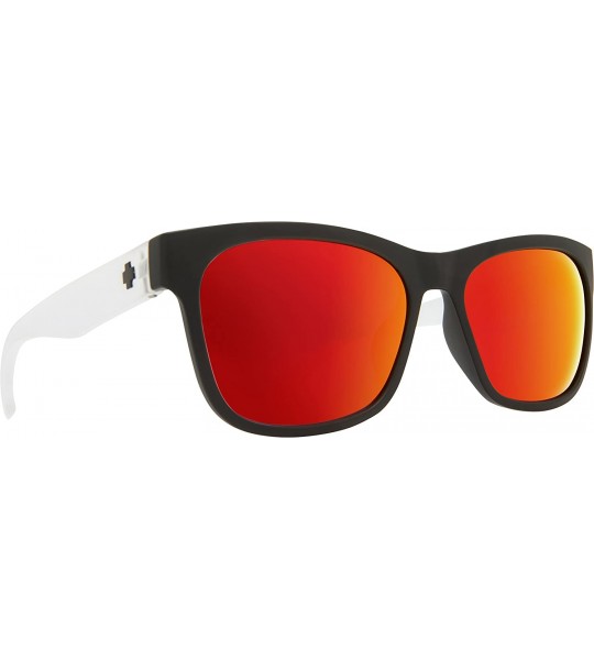 Square Optic Unisex Sundowner - Matte Black/Matte Crystal/Gray/Red Spectra - CT18CCTIKK0 $74.80