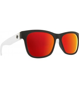 Square Optic Unisex Sundowner - Matte Black/Matte Crystal/Gray/Red Spectra - CT18CCTIKK0 $74.80