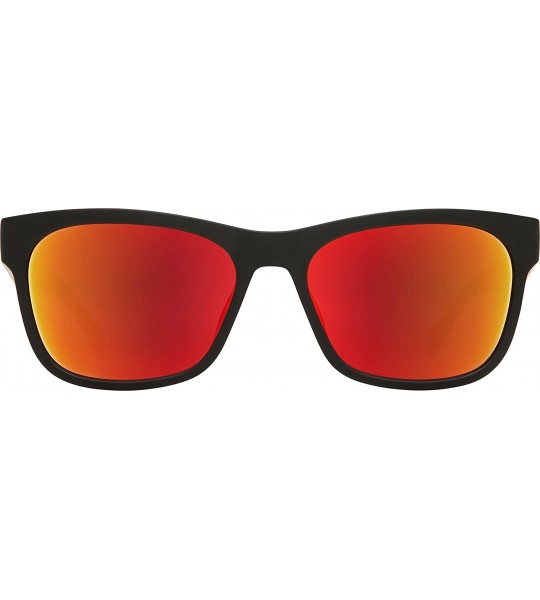 Square Optic Unisex Sundowner - Matte Black/Matte Crystal/Gray/Red Spectra - CT18CCTIKK0 $74.80