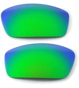 Sport Replacement Lenses New Square Wire 3.0-8 Options Available - Emerald Mirror Coated - Polarized - CO119UXFLEZ $36.08