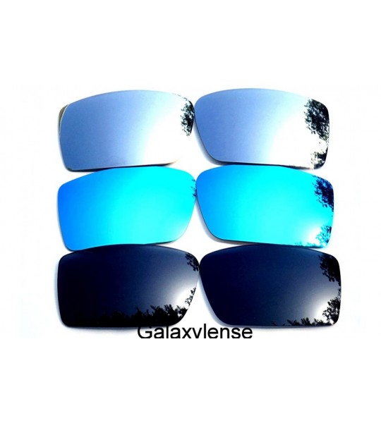 Oversized Replacement Lenses Gascan Black&Blue&Titanium Color Polarized 3 Pairs - Black&blue&titanium - CG122EST3L9 $35.01