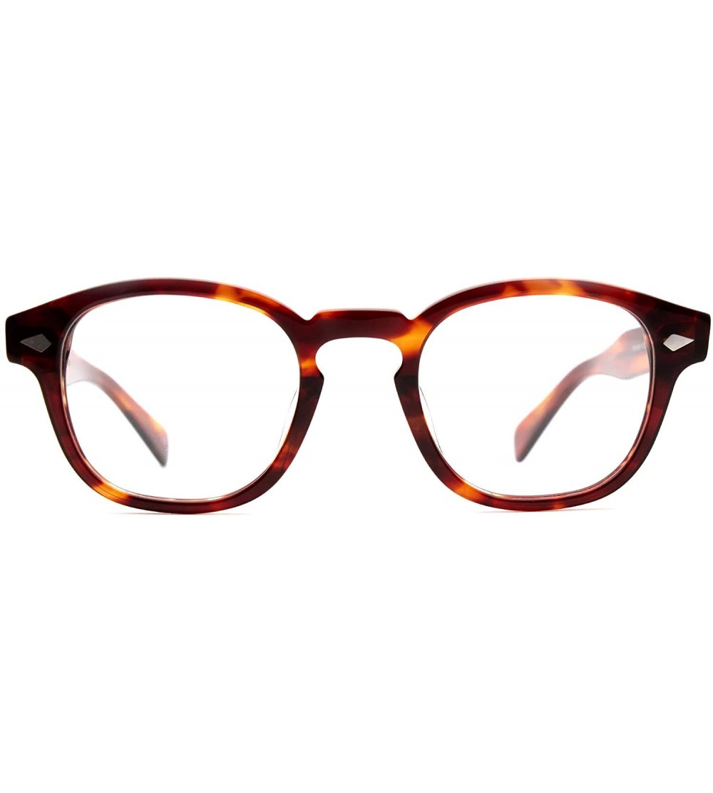 Oval Eyeglasses 369 Oval Acetate Style - for Womens 100% UV PROTECTION - Tortoise - CR192TH40KQ $61.53