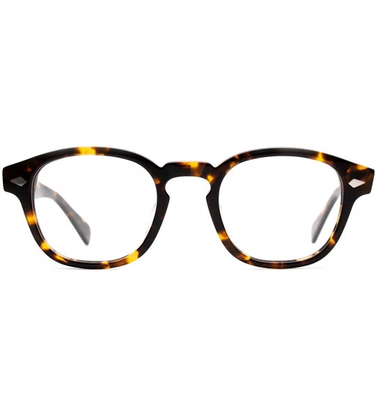 Oval Eyeglasses 369 Oval Acetate Style - for Womens 100% UV PROTECTION - Tortoise - CR192TH40KQ $61.53