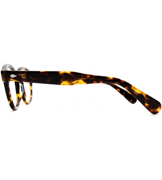 Oval Eyeglasses 369 Oval Acetate Style - for Womens 100% UV PROTECTION - Tortoise - CR192TH40KQ $61.53