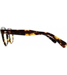 Oval Eyeglasses 369 Oval Acetate Style - for Womens 100% UV PROTECTION - Tortoise - CR192TH40KQ $61.53