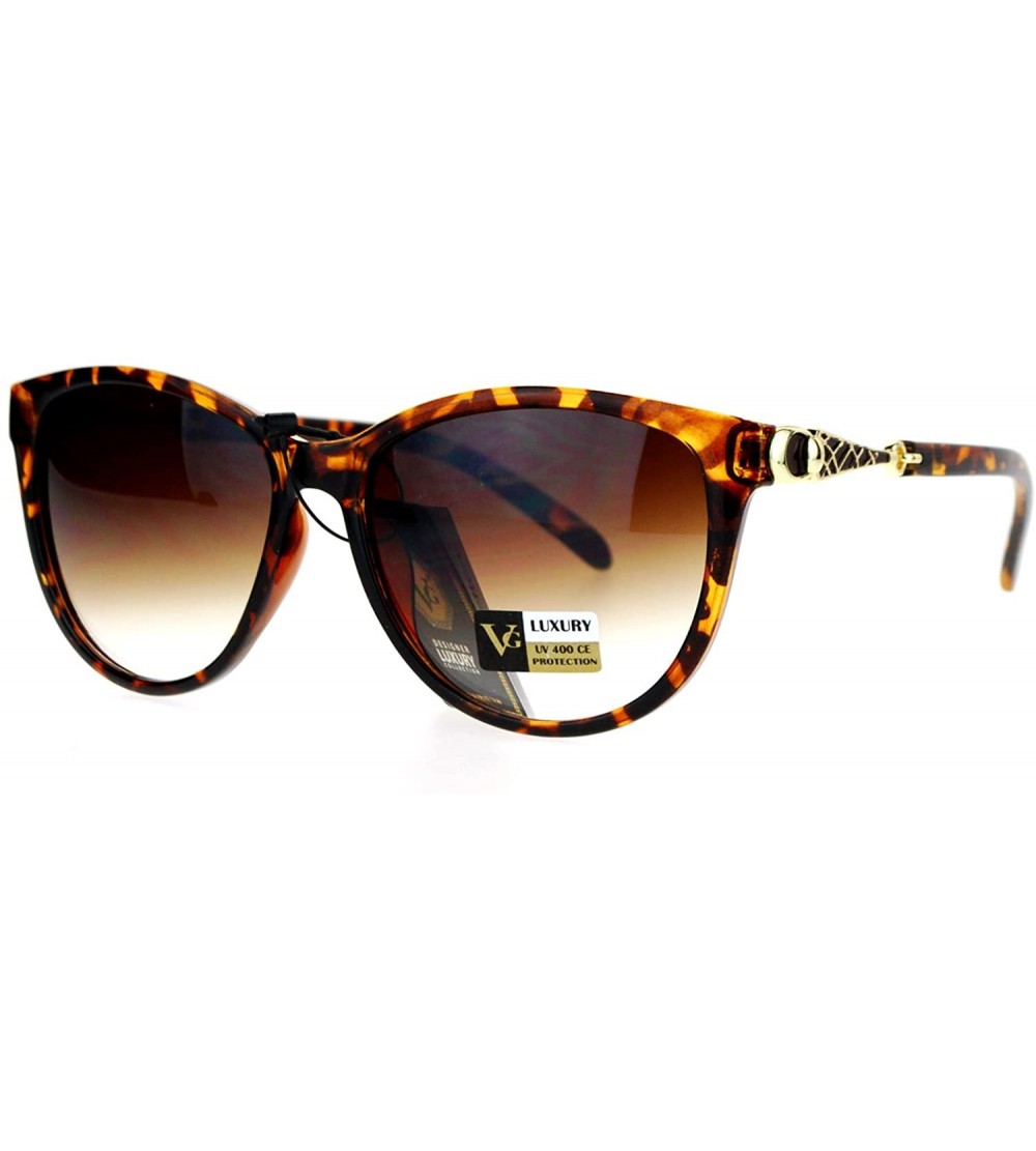 Butterfly VG Occhiali Womens Fashion Sunglasses Classic Designer Style Shades - Tortoise (Brown) - CE187NN8OX8 $19.64
