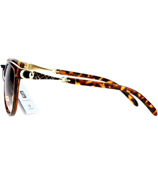 Butterfly VG Occhiali Womens Fashion Sunglasses Classic Designer Style Shades - Tortoise (Brown) - CE187NN8OX8 $19.64