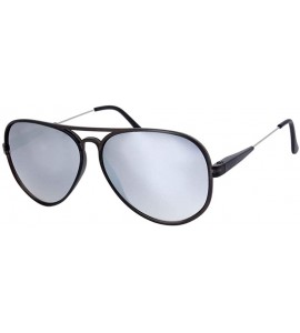 Aviator Vintage Retro Racer Collection"One way" - Silver - C118ODODRU3 $19.13