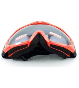 Goggle Adult Men Women Snowboarding Skiing Protective Goggles Choose From Different Colors! - Mens Red - CJ11T1BW45F $44.14