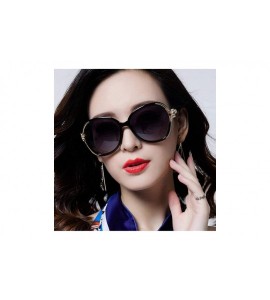 Square New Fashion Oversized erfly Sunglasses Women UV400 Brand Designer 2020 Sun Glasses 5156 - White - CX197A32RXZ $48.83