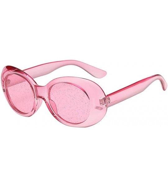 Cat Eye Oversized Sunglasses Vintage Glasses 2DXuixsh - A - C118SCXXD94 $17.81