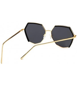 Square Oversized Sunglasses for Women Irregular Women Designer Sunglasses UV Protection Polarized Square Sunglasses - CH18WKZ...