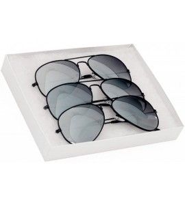 Rectangular Reflective Color Mirror Mirror Lens Retro Classics Style Sunglasses Gift Box - Style 23 - C011KVHS745 $19.81