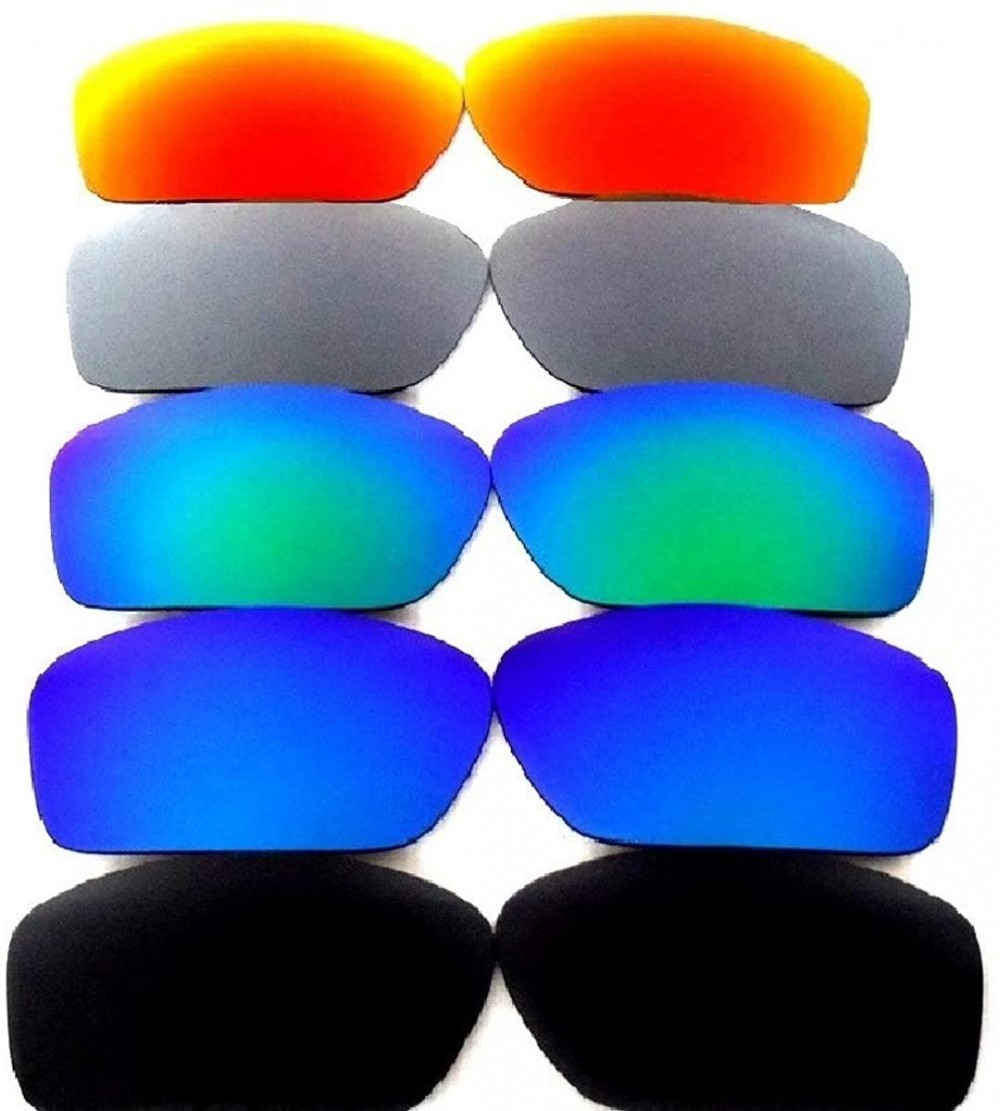 Sport Replacement Lenses Valve Black/Blue/Green/Titanium/Red Polarized - S - CY188MKXWX5 $62.65