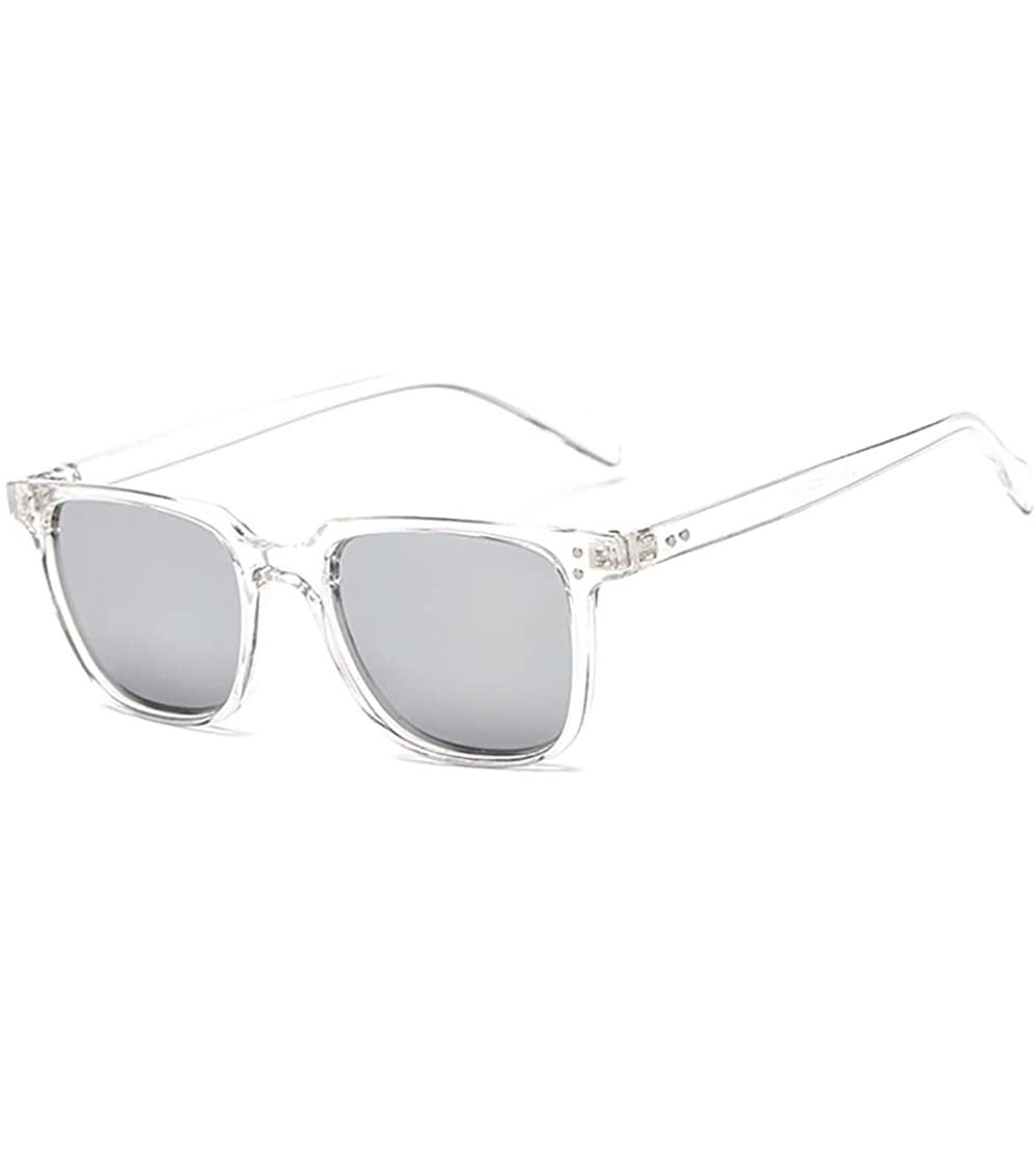 Square Iron Man Tony Stark Sunglasses Square For Men Leopard Sunglass Women Classic Downey sunglasses - 6 - CW18ZE8H40N $22.10