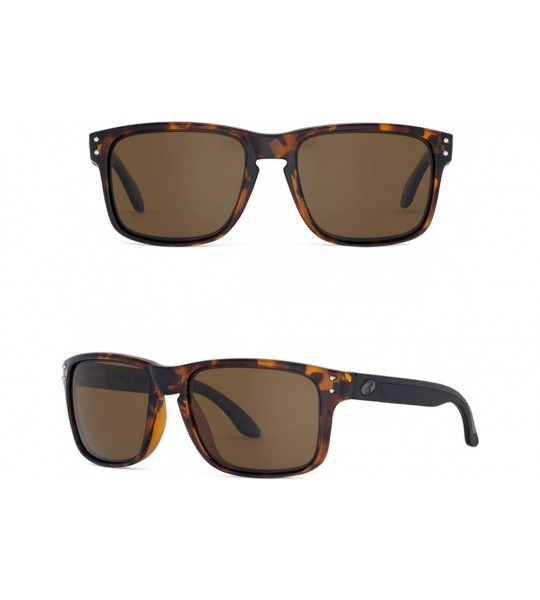 Oversized Italy made classic sunglasses corning real glass lens w. polarized option - C5184Q4H9D4 $89.53